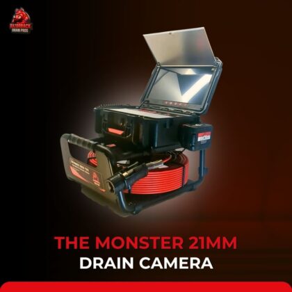 The Monster 21mm Drain Camera | Razorback Drain Pros