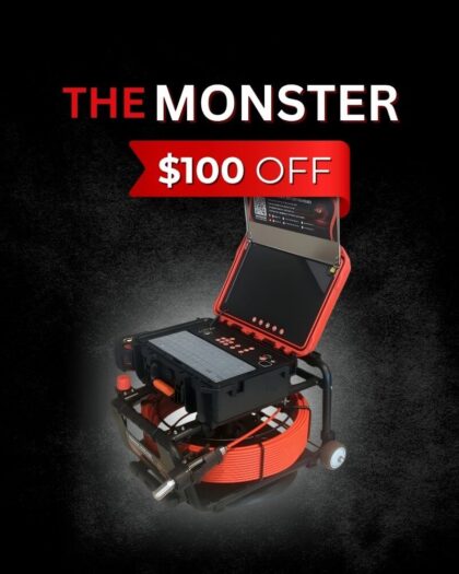 The Monster - Drain Camera with $100 Off