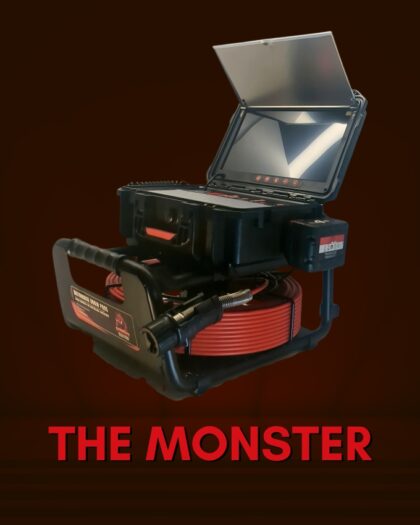 The Monster Drain Damera | Razorback Drain Pros