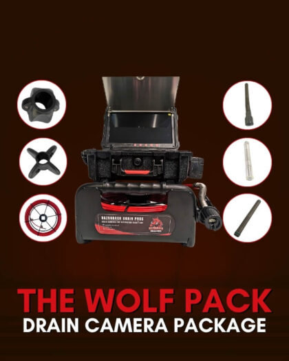 The Wolf Drain Camera Package | Razorback Drain Pros