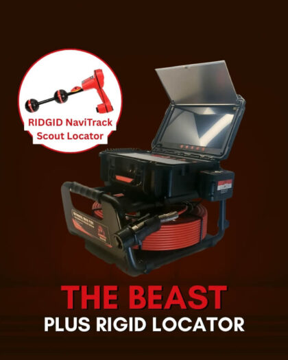 The Beast Drain Camera Plus Locator | Razorback Drain Pros