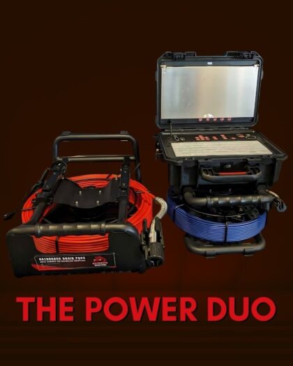 The Power Duo Drain Camera | Razorback Drain Pros