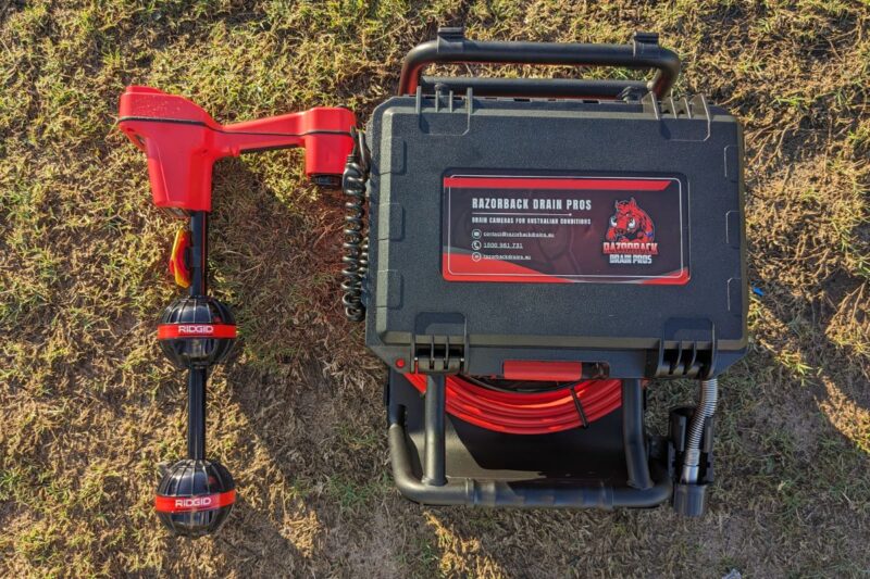 Razorback Drain Camera paired with RIDGID NaviTrack Scout Locator (5)