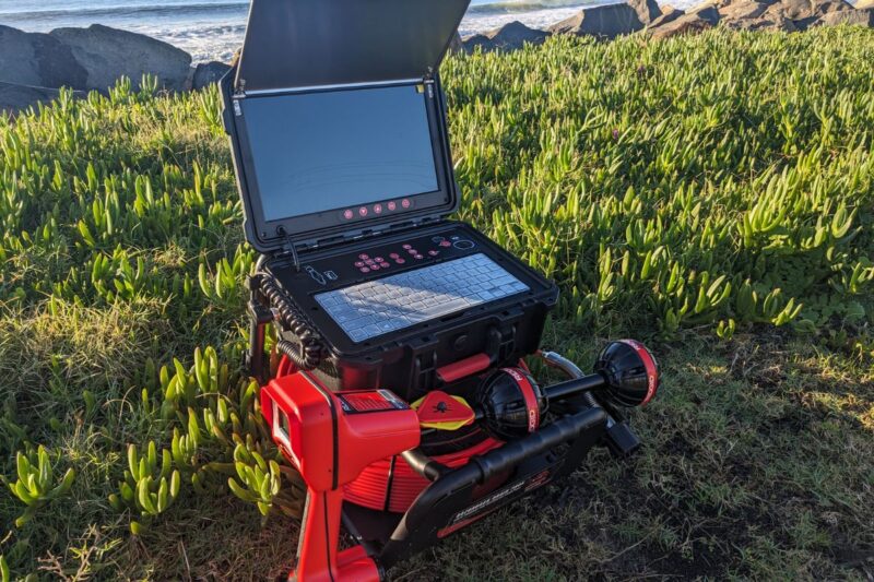 Razorback Drain Camera paired with RIDGID NaviTrack Scout Locator (6)