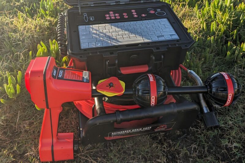 Razorback Drain Camera paired with RIDGID NaviTrack Scout Locator (7)