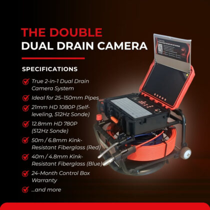 The Double P Dual Drain Camera