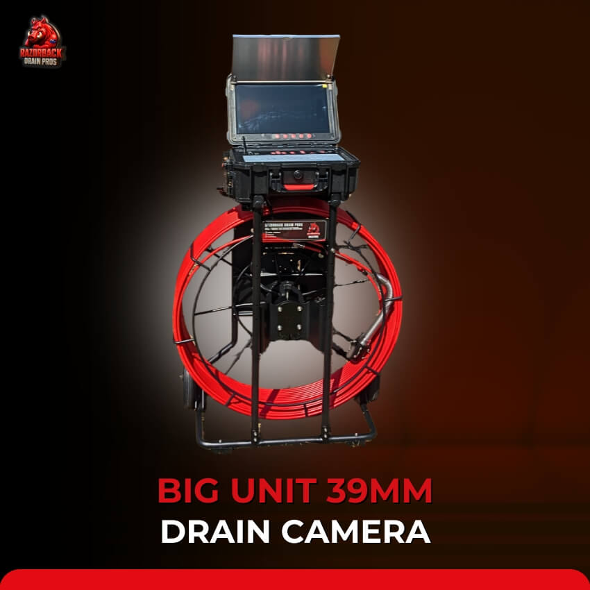 Big Unit Drain Camera | Razorback Drain Pros