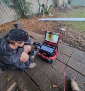 Clear Footage of Drain Pipe Using Razorback Drain Camera