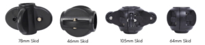 Four Interchangeable Skids
