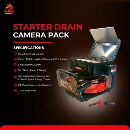 Starter Drain Camera Pack | Razorback Drain Pros