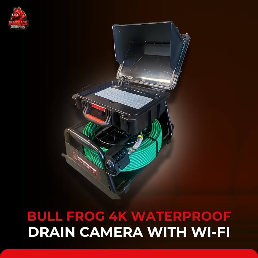 Bull Frog Drain Camera | Razorback Drain Pros Bull Frog Drain Camera | Razorback Drain Pros