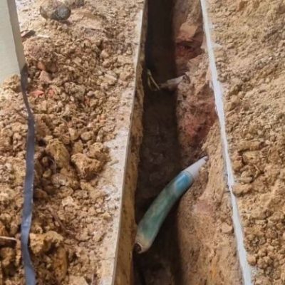 The Razorback Drain Camera identified misalignments in the pipes.