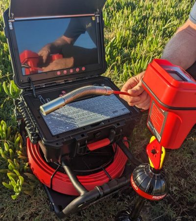 Razorback Drain Camera paired with RIDGID NaviTrack Scout Locator (10)