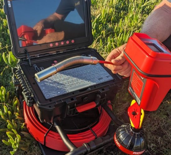 Razorback Drain Camera paired with RIDGID NaviTrack Scout Locator (10)