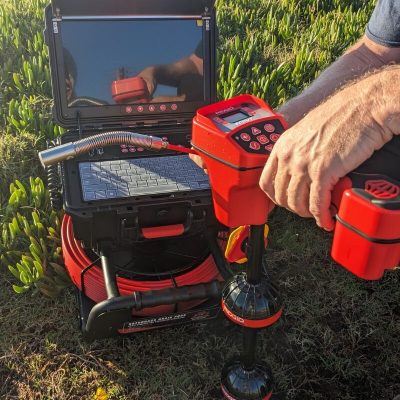 Razorback Drain Camera paired with RIDGID NaviTrack Scout Locator (11)