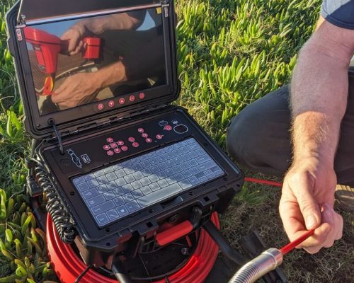 Razorback Drain Camera paired with RIDGID NaviTrack Scout Locator (9)