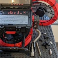 Razorback drain camera parts